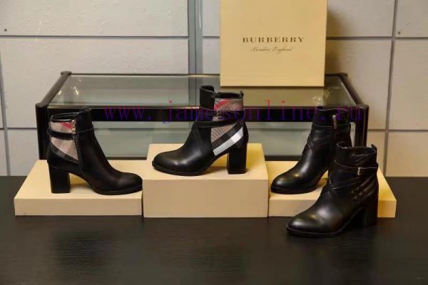 Burberry BURBERRY equestrian inspiration and ankle boots, selected smooth leather material, q879p7dr - Image 9