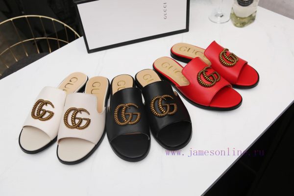 18612-6Gucci Classic Low heeled Cool Drags Original Edition One to One High imitation Crafte4lxtvoex