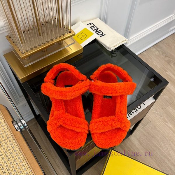 FENDI | 2023 ??FDfendi x Skims collaboration popular hairy sandals series 〰Developed in the qt4pwjrh