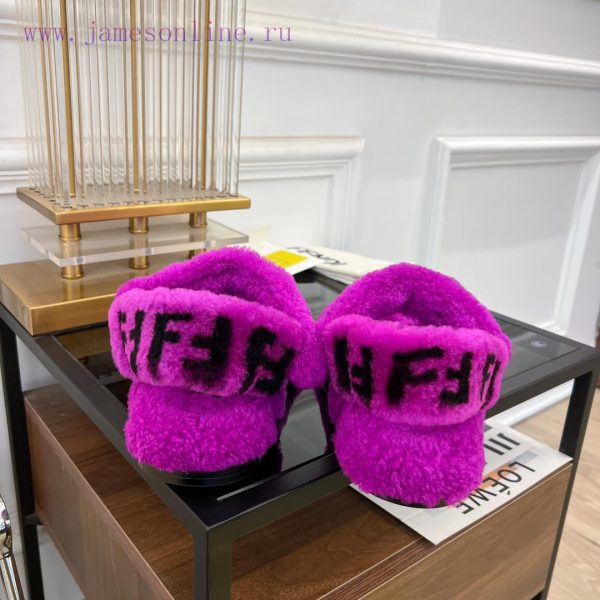 FENDI | 2023 ??FDfendi x Skims collaboration popular hairy sandals series 〰Developed in the km3mmphr - Image 7