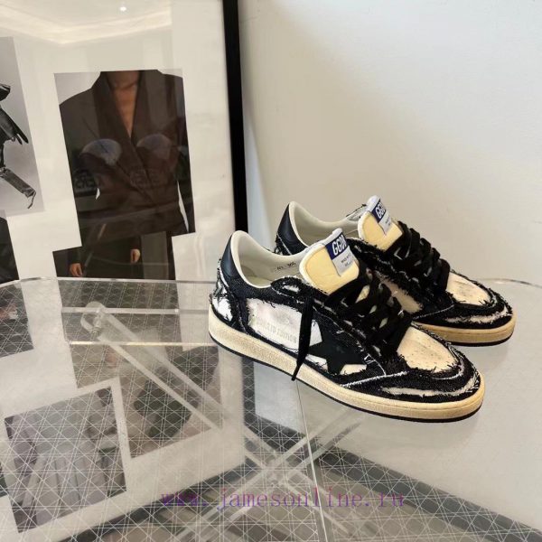 Long term production of goodsDenim couple's style, cowhide GGDB small dirty shoes, two tone 9695qcyd - Image 4