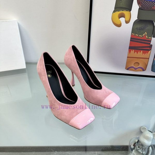 ???????Balmain ?????? Square headed wine glasses, custom-made shoesThis colored leather winerdwft741 - Image 3