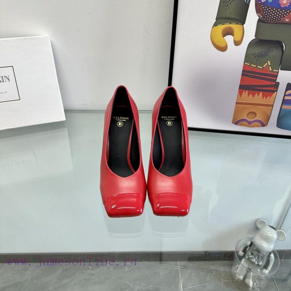 ???????Balmain ?????? Square headed wine glasses, custom-made shoesThis colored leather winexvclm9g9