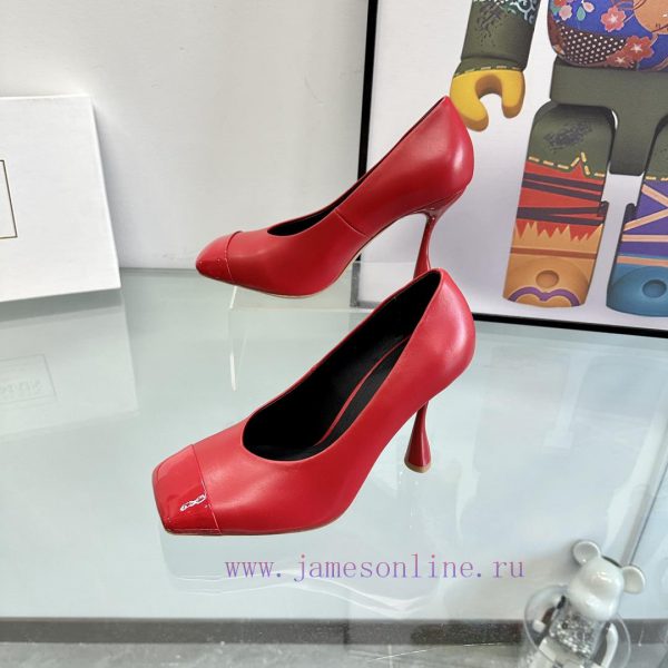 ???????Balmain ?????? Square headed wine glasses, custom-made shoesThis colored leather winexvclm9g9 - Image 5