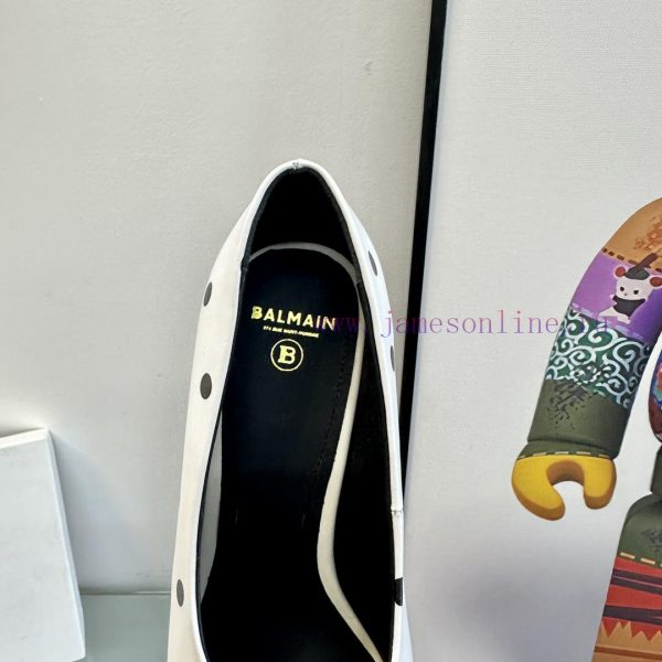???????Balmain ?????? Square headed wine glasses, custom-made shoesThis colored leather wineofc2hs59 - Image 7