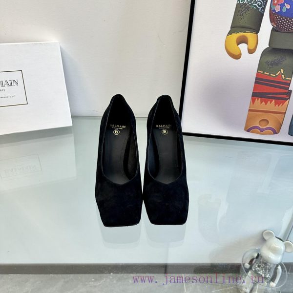 ???????Balmain ?????? Square headed wine glasses, custom-made shoesThis colored leather wine04fe57rn