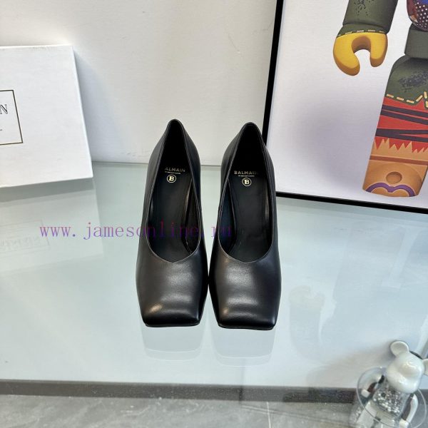 ???????Balmain ?????? Square headed wine glasses, custom-made shoesThis colored leather winewlaybkvc