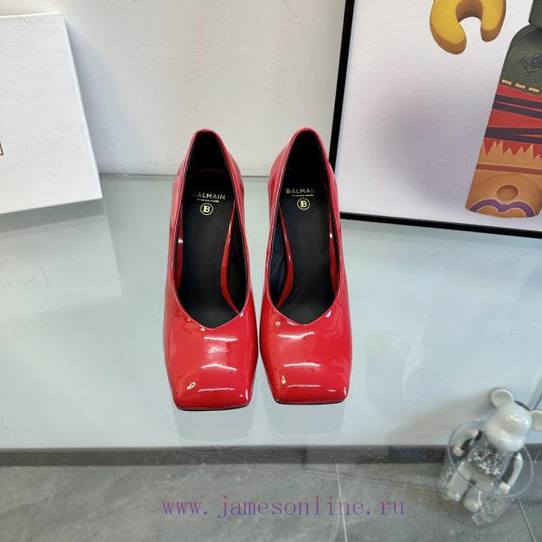 ???????Balmain ?????? Square headed wine glasses, custom-made shoesThis colored leather winea3a6hixt