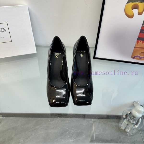 ???????Balmain ?????? Square headed wine glasses, custom-made shoesThis colored leather wine4xj46x6a