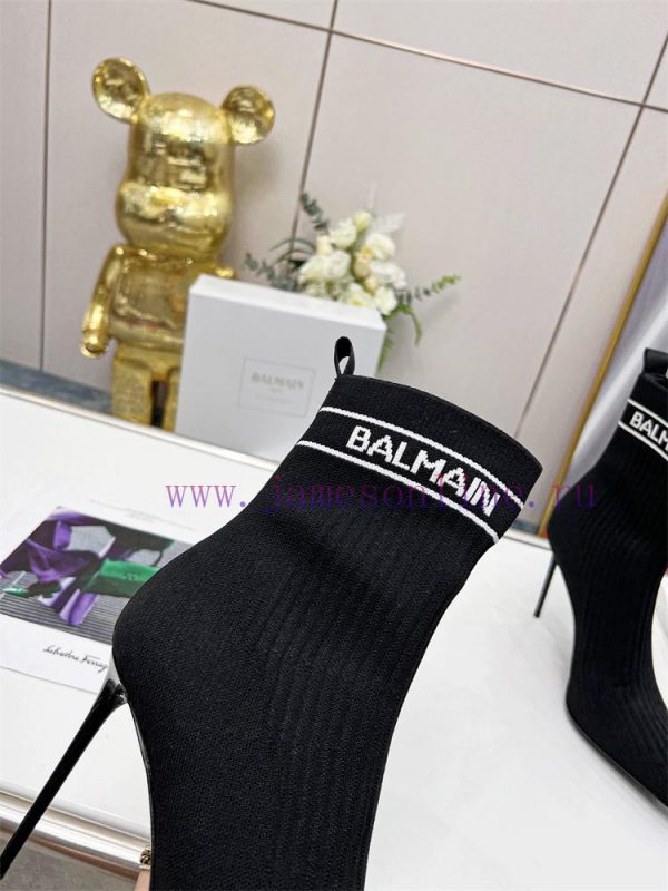 Balmain Balmain 2022 FW Autumn/Winter New Knitted Boots Overseas Order Original Edition, 11 w8kp1lm6 - Image 9