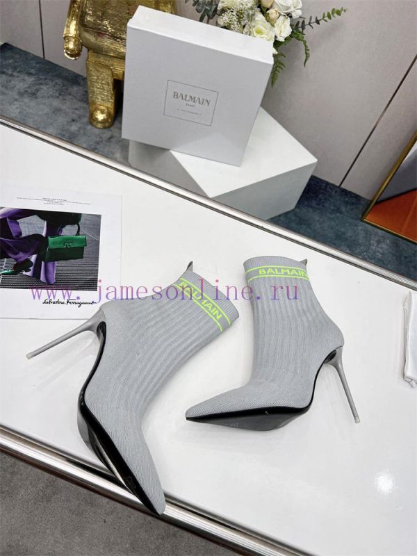 Balmain Balmain 2022 FW Autumn/Winter New Knitted Boots Overseas Order Original Edition, 11 2iknfkth - Image 10