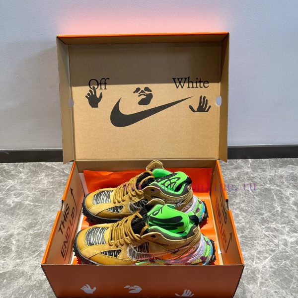 Top notch OFF-WHITE Nike ACG Air Terra Forma high top brown green ️ The upper is made of higxseg7wa3 - Image 4