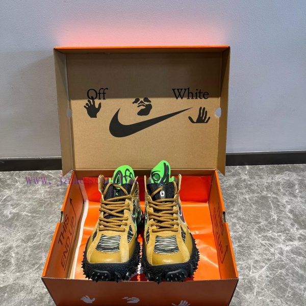 Top notch OFF-WHITE Nike ACG Air Terra Forma high top brown green ️ The upper is made of higxseg7wa3 - Image 5