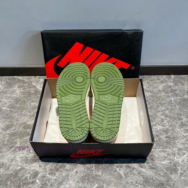 Top Jordan Air Jordan 1 High OG Cratf "Celadon" High Top Green Orange ️ This shoe adopts a p6w30wnrx - Image 10