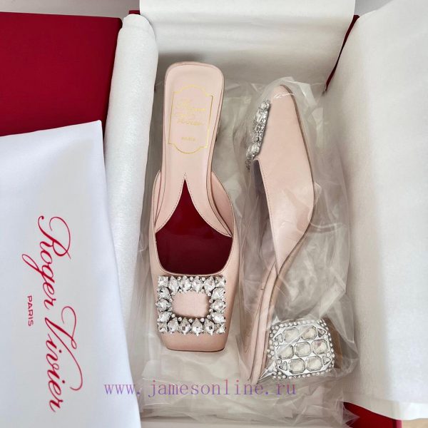 ???????? * ?? New Jewel Heel Sparkling Diamond Inlaid High Heel Half Drag | Top Purchasing Luoa5w1rl