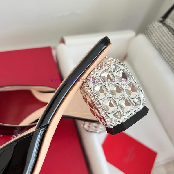 ???????? * ?? New Jewel Heel Sparkling Diamond Inlaid High Heel Half Drag | Top Purchasing Lsi8s83se - Image 9