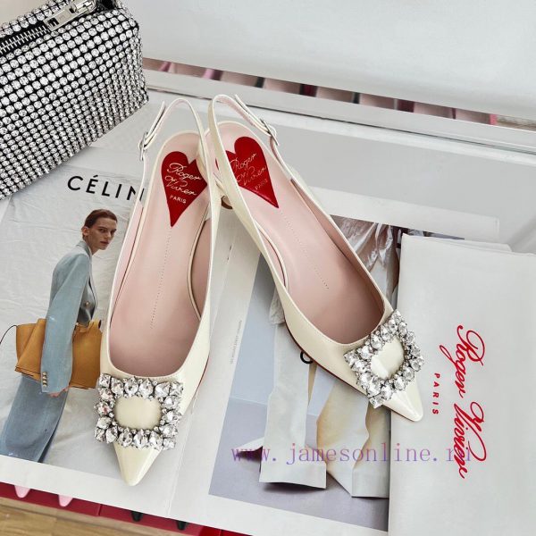 ️???????? * ?? New Virgule diamond buckle comma heel with high heels | Top purchasing level-knh7u5qx