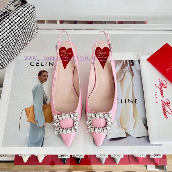 ️???????? * ?? New Virgule diamond buckle comma heel with high heels | Top purchasing level-qud3eoik