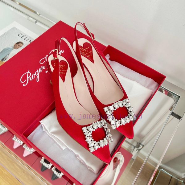 ️???????? * ?? New Virgule diamond buckle comma heel with high heels | Top purchasing level-eoeu3nbp