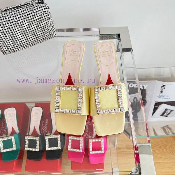 ️️* ?/Biki Love 4.5cm Diamond Thread Satin High Heels-Black Yellow Grey Green Rose Red-Matercw7mk94j