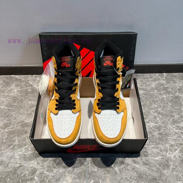 Jordan Air Jordan 1 element gore tex "light curry" waterproof 3m reflective high top black a9wlyx74b - Image 5