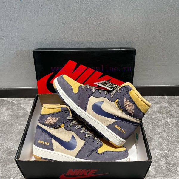The Jordan Air Jordan 1 Element Gore Tex "Sky J Purple" high cut blue brown color scheme use8yz83vnq - Image 7
