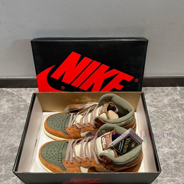 The Jordan Air Jordan 1 Element Gore Tex "Sky J Purple" high top green brown color scheme usfuqezhd9 - Image 4