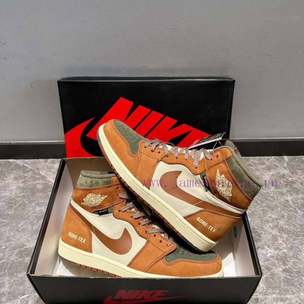 The Jordan Air Jordan 1 Element Gore Tex "Sky J Purple" high top green brown color scheme usfuqezhd9 - Image 7