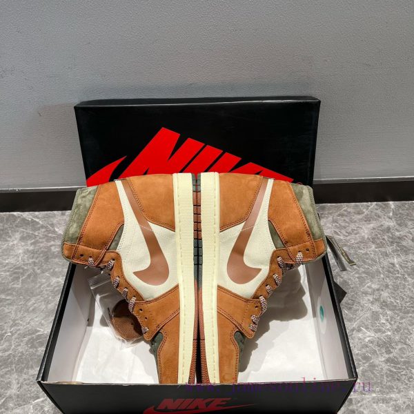 The Jordan Air Jordan 1 Element Gore Tex "Sky J Purple" high top green brown color scheme usfuqezhd9 - Image 8