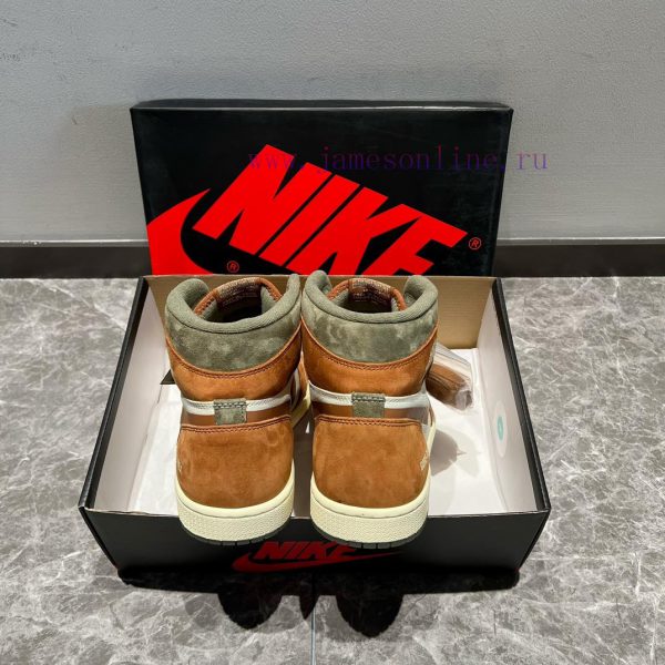 The Jordan Air Jordan 1 Element Gore Tex "Sky J Purple" high top green brown color scheme usfuqezhd9 - Image 9