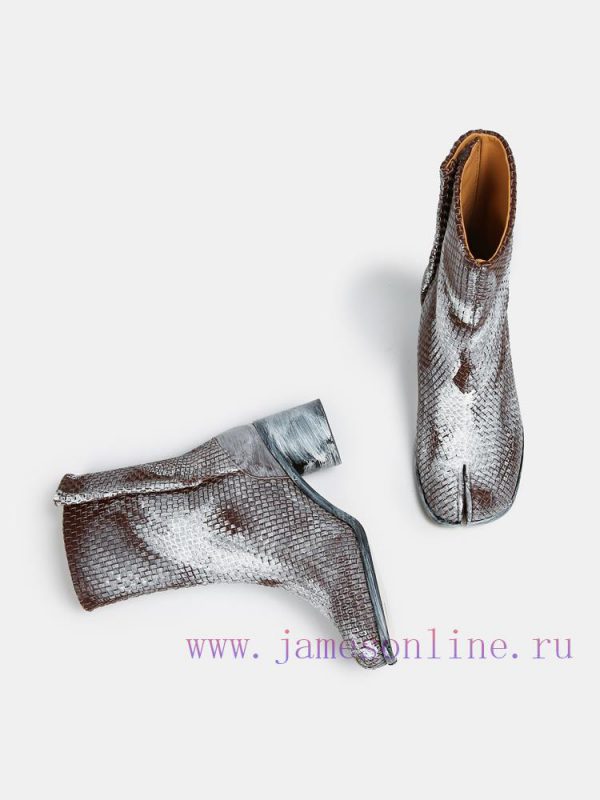 Maison Margiela 24 Early Spring New Knitted 6cm Split Toe Short Boots, Original One to One C5gz1yd5d - Image 8