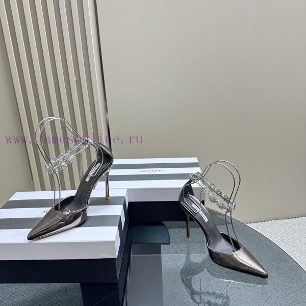The mostAQUAZURA Big Pineapple Water Diamond Decorative High Heels2023 Spring/Summer Water D0pmzu6hn - Image 7