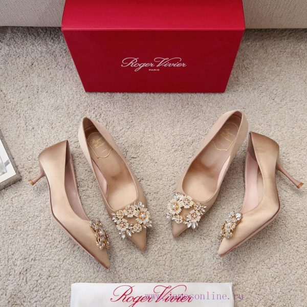RV Pearl Diamond Buckle Bouquet Strass High Heelsfairy ? Another stunning wedding shoe in thhqlphgdx