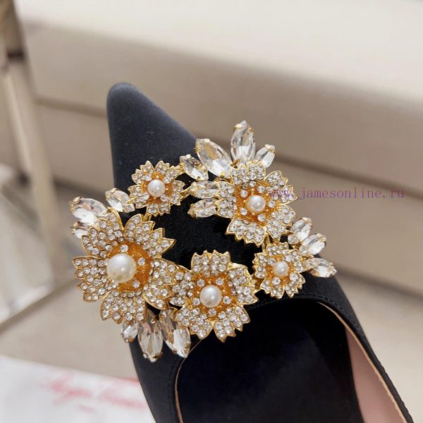 RV Pearl Diamond Buckle Bouquet Strass High Heelsfairy ? Another stunning wedding shoe in thcxgvh78c - Image 8