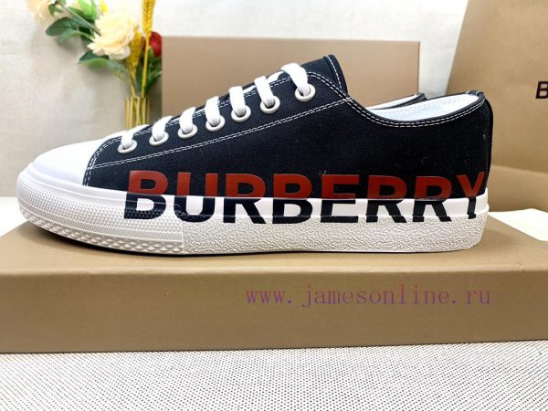 BURBERRY is the most. YB development in the market Plaid cotton sports shoes with vibrant dekz7nj235