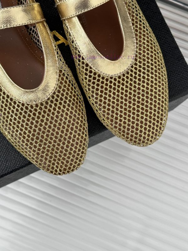 AlAIA | Alaia 23S New Retro ProductMesh Mary Jane shoes ballet shoesFull of girlish style, wy47sk3yy - Image 8