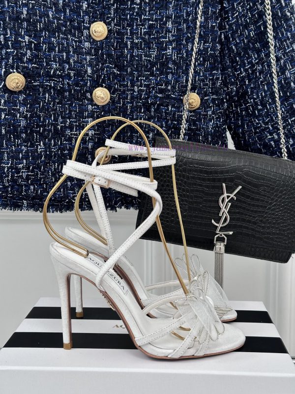 Aquazzura | 23s Spring/Summer New ProductsBow tie high-heeled sandalsAdhering to modern desijvncz42g