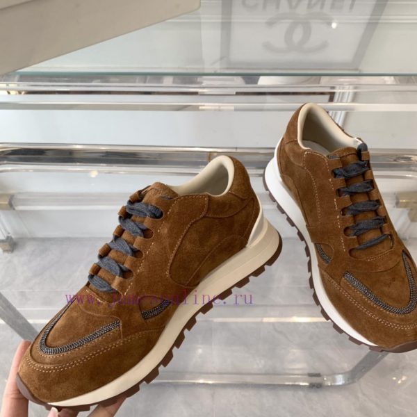 Brunello Cucinelli's new casual shoes are top-notch, genuine, and extremely popular. You canqrkrng4z - Image 5