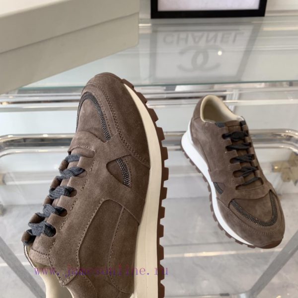 Brunello Cucinelli's new casual shoes are top-notch, genuine, and extremely popular. You cancxq7kgsz - Image 6