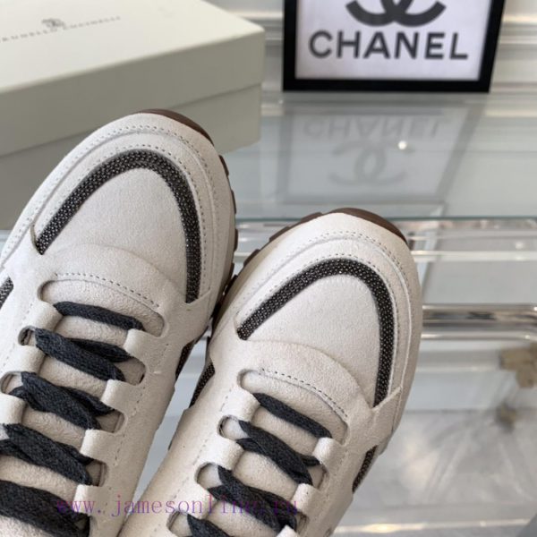 Brunello Cucinelli's new casual shoes are top-notch, genuine, and extremely popular. You canu632zn24 - Image 8