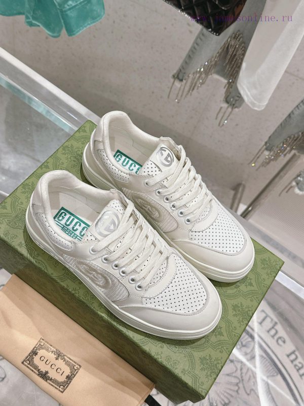 . ???? * 24SS latest sports couple shoes retro distressed white shoes, original development qh8kdj23 - Image 3