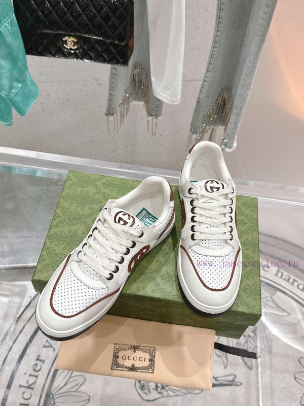 . ???? * 24SS latest sports couple shoes retro distressed white shoes, original development imyl976z - Image 4