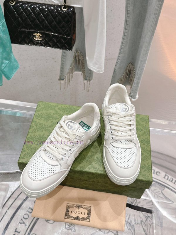 . ???? * 24SS latest sports couple shoes retro distressed white shoes, original development qh8kdj23 - Image 5