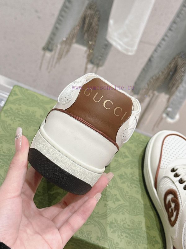 . ???? * 24SS latest sports couple shoes retro distressed white shoes, original development imyl976z - Image 9