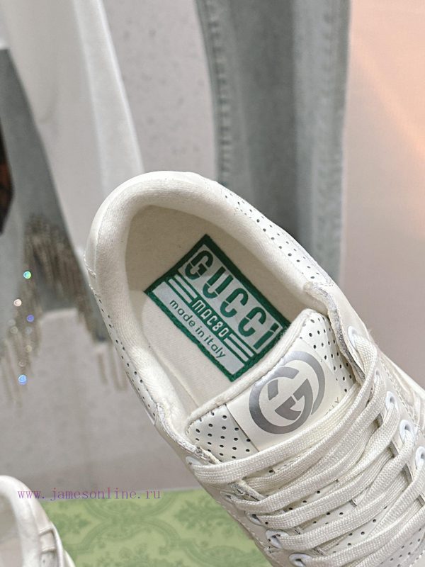 . ???? * 24SS latest sports couple shoes retro distressed white shoes, original development qh8kdj23 - Image 9