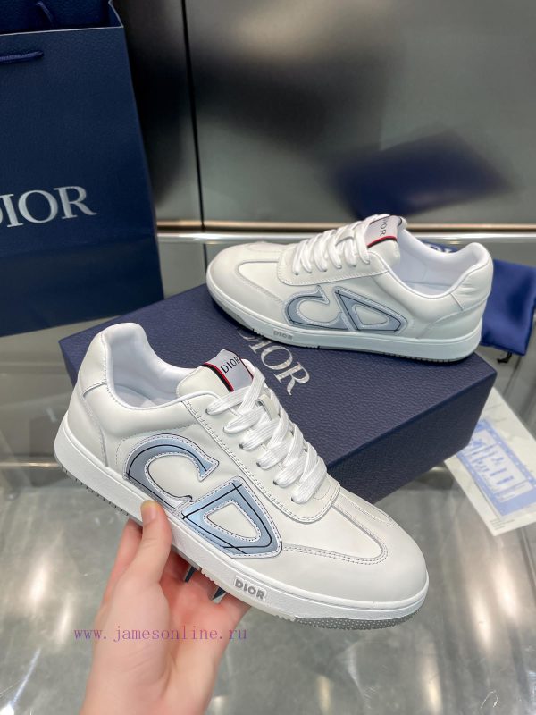 2024 early summer CD letter splicing new casual shoes for couples, low cut sports flat shoefw57a57k - Image 4