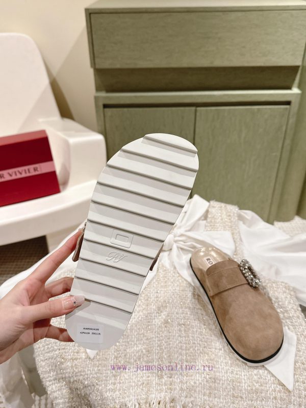 | ²⁰²4 ??  ????????????? Roger Vivian's latest Boken slippers, lazy head slippers are the mab9e7yfb - Image 7