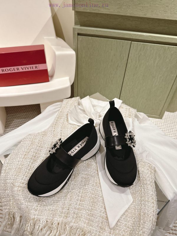 | ²⁰²4 ??  ??????? ??????  Roger Vivian Viv 'Run diamond buckle fabric sports shoes are a mrljgo6xi - Image 4