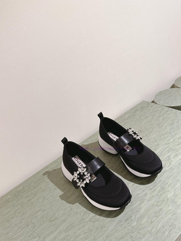 | ²⁰²4 ??  ??????? ??????  Roger Vivian Viv 'Run diamond buckle fabric sports shoes are a mrljgo6xi - Image 8