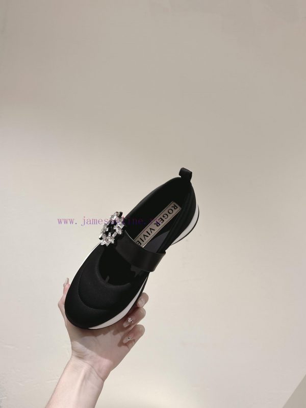 | ²⁰²4 ??  ??????? ??????  Roger Vivian Viv 'Run diamond buckle fabric sports shoes are a mrljgo6xi - Image 10